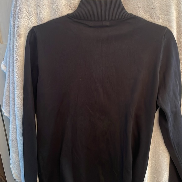 Black Studded Women's cardigan sweater size large.  Brand new never worn - Picture 8 of 8